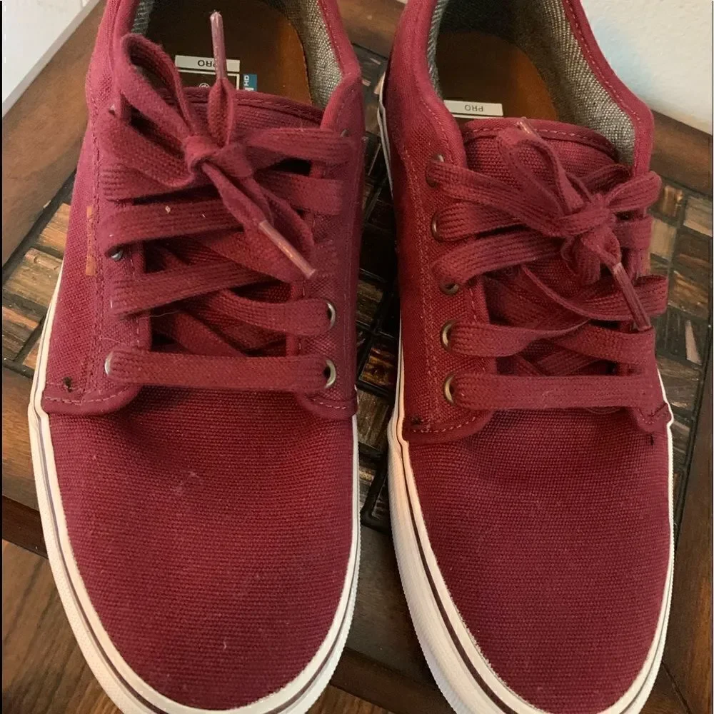 Vans Ultra Cush Pro Men’s 7.5 Maroon - Picture 2 of 5